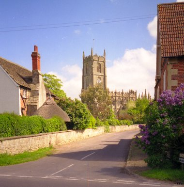 Your self catering stroll passes by St Mary's Church