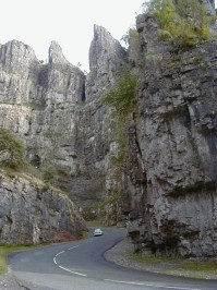 Cheddar Gorge Cheddar Gorge, Jasmine Cottage self catering holiday accommodation, near Bath, Wiltshire
