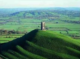 Glastonbury Tor Glastonbury Tor, Jasmine Cottage self catering holiday accommodation, near Bath, Wiltshire